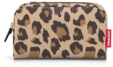 reisenthel Makeup case Leo Macchiato - rechteckiges klassisches Etui zur Aufbewahrung All Ihrer wichtigen Make-up-Utensilien. Kosmetik, Organizer, Kulturbeutel