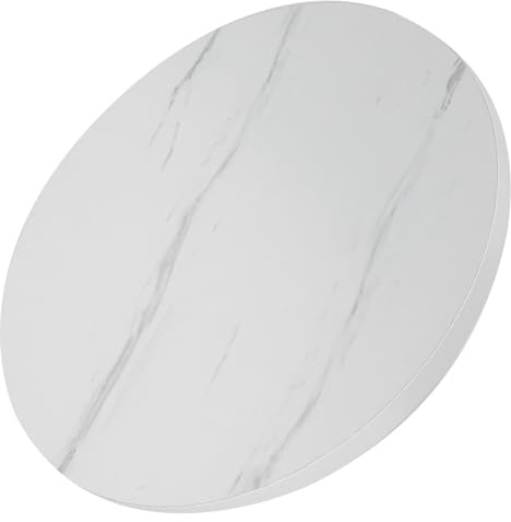 BESPORTBLE Plato Giratorio Redondo de Madera para Comedor Base Cojinetes Diseño Liso sin Rebabas 30 CM Adecuado para Comidas Familiares y Centro de Mesa del Comedor Color Color Aleatorio