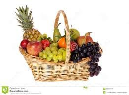 Obstkorb mit gemischtem Obst ( Korb Gratis dazu )
