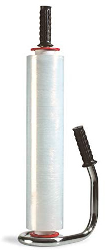 XT-Verpackung Handabroller für Stretchfolien, aus Chrom, mit 1 Kugellager, Folienbreiten: 420/450/500mm,