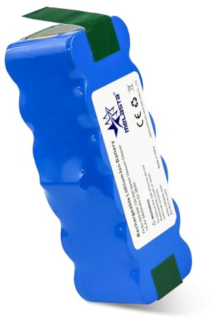 melasta 4400mAh Li-ion Batteria per iRobot Roomba 500 600 700 800 Series | Batteria per iRobot Roomba 581 550 521 520 650 620 675 655 605 615 770 774 790 860 870 880 890