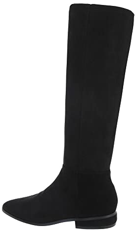 Ital Design Damenschuhe Stiefel Flache Stiefel, MVP318-, Kunstleder, Schwarz, Gr. 39