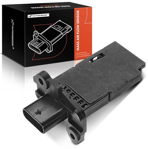 A-Premium Mass Air Flow Sensor [4 Pins] MAF Compatible with Jeep Cherokee KL 2014-2017, Renegade 2015 & Dodge Charger Challenger 2015 & Chrysler 200 2015-2017 & Ram & Fiat