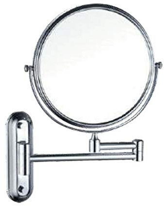 RHYNIL Baño Metal Lupa Hogar Pared Holled Holding Espejo de Maquillaje Gafas de Belleza (Size : 8 Inch)