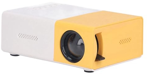 Cuifati -Videoprojektoren 720P HD-Filmprojektor, 24 Bis 60-Zoll-Bildschirmprojektion, Augenfreundlicher LED-Projektor für Heimkinofilme Im Freien