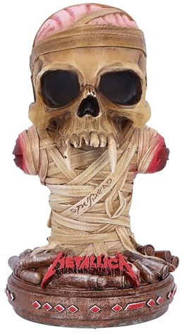 Nemesis Now Metallica One Bust Storage Box, Hand-Painted Resin | Officially Licensed Collectible Merchandise, Heavy Metal Collectible
