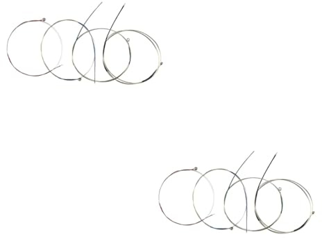 ifundom 2sätze Metallischen Bratschensaiten Multipurpose Strings Für Anfänger Und Fortgeschrittene Spieler Langlebig Und Einfach Zu Ersetzen Für Musikinstrumenten-zubehör