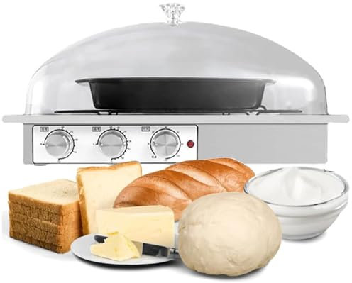 Macchina Per La Lievitazione Della Pasta Di Pane Elettrica | Scatola Per Lievitazione Del Pane A Lievitazione Naturale - Temperatura, Umidità E Tempo Regolabili, Per Formaggi E Yogurt,510*360*290mm