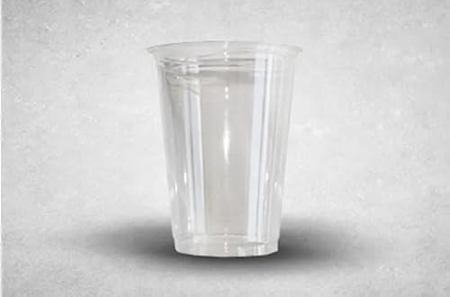 My Packaging Bicchieri di plastica trasparente da 255,1 g, bicchieri alti usa e getta per feste, cocktail e bevande quotidiane, bicchieri in plastica resistente, bicchieri impilabili riciclabili per