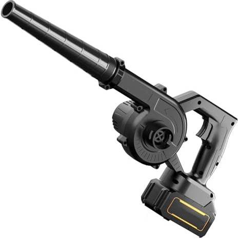 Blower Fan, Cordless Electric Air Blower Blower&Suction 2in1 Garden Vacuum Cleaner Dust Computer Collector Tools