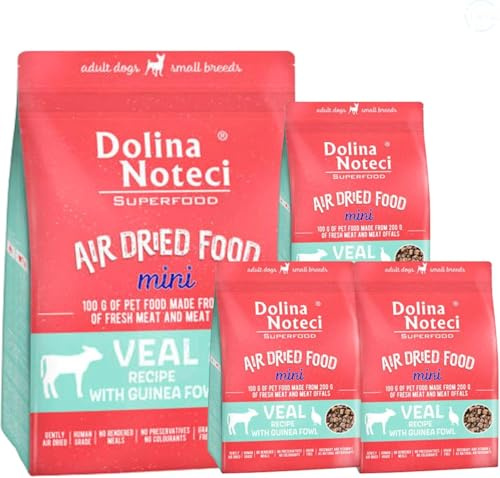 Dolina Noteci Superfood Complete Wild Dog Food Various Flavours (1kg, Lamb & Shrimp (Mini))