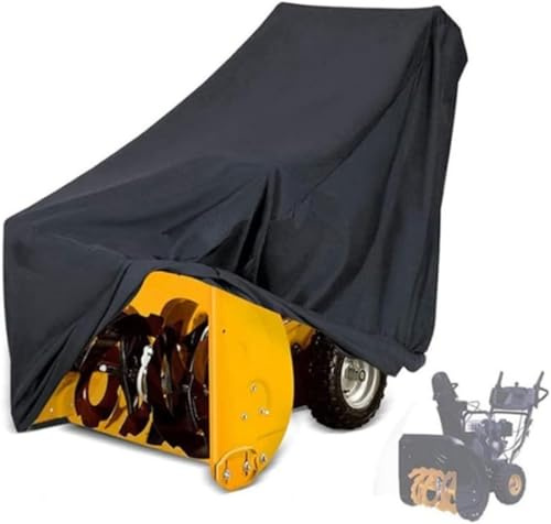 Snow Blower Cover, 210D Cloth Outdoors Snow Blower Cover, Weatherproof UV Protection Storage for Most Standard Models and Protects from Snow Ice and Harsh Weather