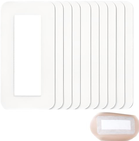 YUVKIN 10 Unidades Apósitos Adhesivos Grandes, 10 x 15 cm, Apósitos Autoadhesivos para Cortes y Rasguños, Individualmente Empaquetados