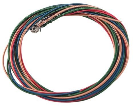 Hamwesh Corde per Basso Elettrico a 4 Corde, Lisce, Inossidabili, Portatili, Leggere, Realizzate in Acciaio e Materiale in Lega di Nichel, Ideali per i Principianti del Basso