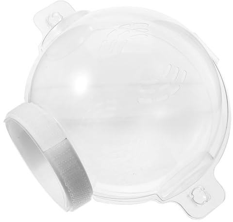 YARNOW Cat Head Shield Helmet for Kittens and Cats, Exquisitely Crafted Abs Material, Prevents Licking, Chewing and Scratching, for Situations and Post-surgery Protection