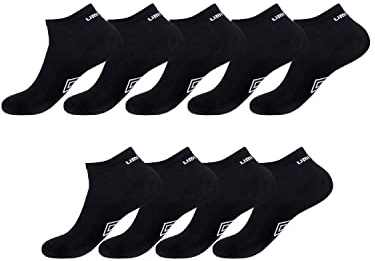 UMBRO Sportstrumpor för män (9-pack), Svart, 43-46 EU