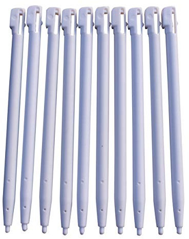 Dealbude24 100x Weiß Stylus BedienStift Pen Display Touch Pen für PDA und Organizer Plastik