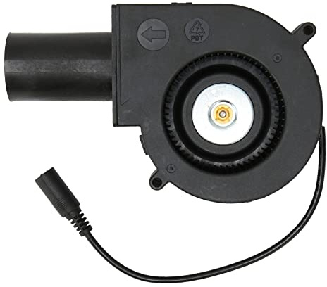 Vikye 12V DC Brushless Blower Fan Dual Ball Bearing High Speed ​​Centrifuge Flow Blower pour DIY Cooling Ventilation (Prise UE)