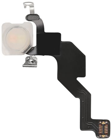 Risidamoy Flash Light Flex Cable Replacement for iPhone 13 Mini Repair Flashlight Part Connector Fix Mute Switch with Pre-Installed Metal Bracket Holder for A2626 A2628 A2629 A2630 A2481