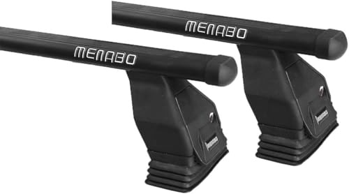 Barre portatutto Tema in acciaio di colore nero compatibile con FIAT Panda III (319) (Fixed Point) 5 porte anno dal 15 in poi con tetto liscio