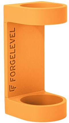Forgelevel Mutus Schalldämpferhalter – magnetisch, Zellkautschuk-Rücken (bis 7 kg), belüftete vertikale Lagerung, passend mit Cover, Made in Germany, mehrere Größen & Farben