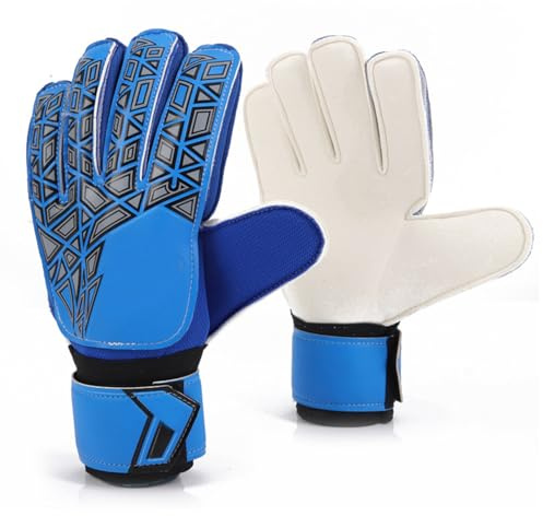 Guanti da portiere, antiscivolo, con protezione per il palmo della mano, per uomini, donne, ragazzi, ragazze, bambini, scuola, club, pratica, partite all'aperto