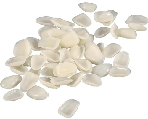 100PCS Veneers Teeth,Temporary Tooth Crown Veneers Tooth Repair Kit,Missing T-ooth Replacement Kit,T-ooth Caps for Broken Teeth,Natural Color and Shape,Comfortable,Confident Smile(for Front Teeth)