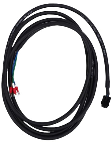 Tnfeeon Cavo di Alimentazione Adatto per Servomotore AB A2 A3 B3, Cavo di Alimentazione a Bassa Potenza da 4x0,75 mm², con Connettori Robusti per Sistemi a Catena Portacavi