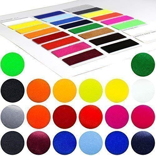 28,38€/m² POLI TAPE FlockFolie 241 Neon Pink 0,5m x 1m Tubitherm PLT Poli Flock Folie für T Shirt und Bekleidung