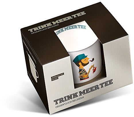 TRINK MEER TEE Teebecher Denn Mann Tau