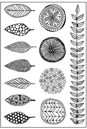 yintiod Silikonstempel Set - Clear Stamps - Stempel - transparent