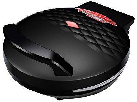 Xyanzi Bandeja para hornear eléctrica, sartén eléctrica automática, Máquina para hacer pizza antiadherente para el hogar, Crepera eléctrica de 1300 W, máquina de panqueques con calefacción de doble ca