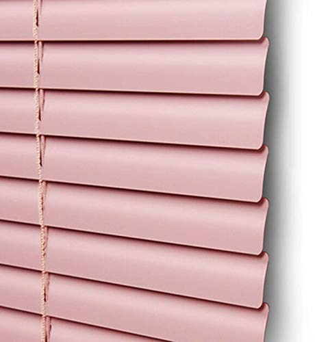 JLXJ Jalousette Plissees Aluminium Jalousie, Rosa Privatsphäre Raum Verdunkelt Sich Fenstertürvorhänge für Badezimmer Küche, 60/80/100/120cmm Breit (Size : 120×160cm(47.2×43.3))