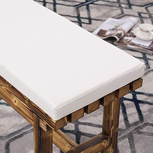 Kunstleder-Möbelpolster für den Garten, wasserdicht, für Terrasse, Bank, bequemes Metall/Holz, 5 cm dicke Matte für Terrasse, Esszimmer