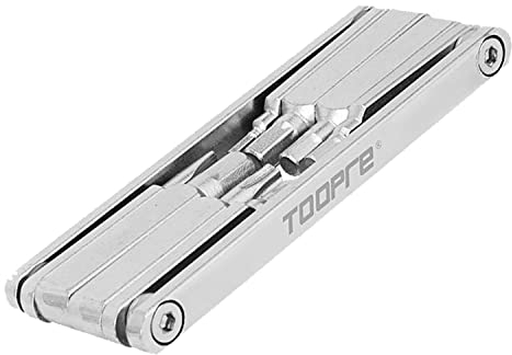 TuoTu Bike Multi Repair Tool, 8 in 1 Multifunction Compact and Lightweight Repair Kit for Road and Mountain Bikes
