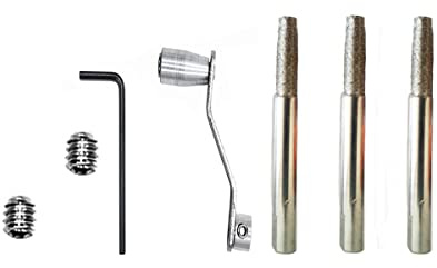 Kettensäge Schärfgerät,KettensäGenschäRfer Kit, Tragbar Handkurbeln Sägekettenschärfgerät, (Schwarz)