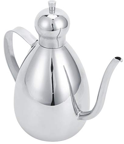 Topyond Pichet à Huile En Acier Inoxydable 304, Pot à Huile Et à Vinaigre De Grande Capacité 1l, Pichet à Bouteille D'huile Pour Cuisine à Domicile Et Restaurant