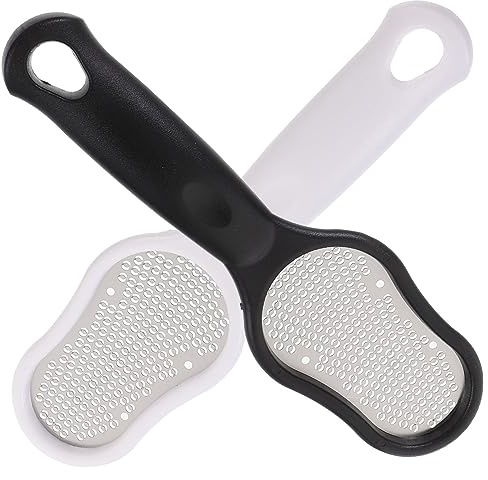 Healvian 2stücke Fußpflegefeile Aus Hochwertigem Material Pedikürefeile Für Hornhautentfernung Fußsohlen Fußsohlenpeelingfeile Für Glatte Haut