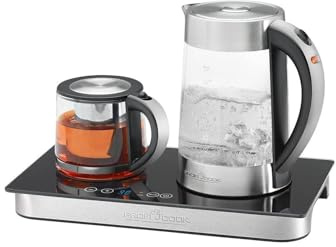 Avilia Multifunktionaler 3-in-1-Kaffee- und Teebereiter mit Wasserkocher, Glaskanne und abnehmbarem Edelstahlfilter, Warmhaltefunktion und automatischer Temperaturregelung