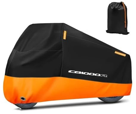 Motorradschutz für Parken Für CB1000R CB 1000R 2009-2016 Motorrad-Schutzhüllen Wasserdicht Regen- Und Staubdicht(L for 180-200cm)