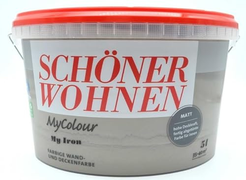 Schöner Wohnen - my colour Wandfarbe matt - 9531 My Iron 5,0 l