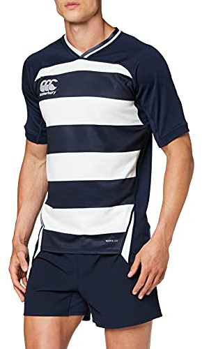Canterbury Vapodri Evader Hooped Rugby Jersey Uomo