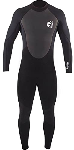 Gul G-Force Junior Boys 3mm Flatlock Wetsuit - Black - Easy Stretch - 80% D-Flex panels for durability