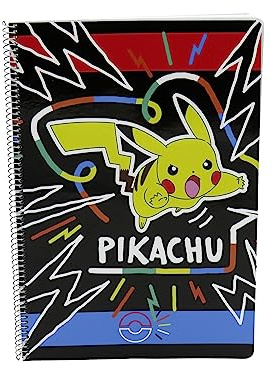 CYPBRANDS Pokémon Colorful Quaderno a libro 80 fogli