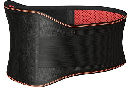 Rückenbandage Selbsthitzung Atmungsaktiv Rückenstützgürtel Mit 25 Magneten Für Den Unteren Rücken Schmerzlinderung Lumbalunterstützung Männer Frauen Zum Bandscheiben Ischias (Color : Black, Size : X