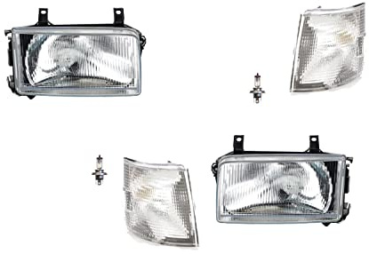 Johns, Scheinwerfer passend für VW Transporter T4 90-03 + H4 Set Links Rechts + Blinker