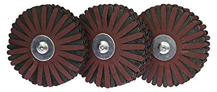BomDog Roue de Polissage, Brosse Métallique Pour Perceuse, Brosse Métallique de Forage 3 Pièces Meule En Fil Émeri Montée Sur Arbre Brosse de Polissage Abrasive Radiale/A/Mix