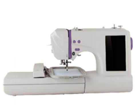 Stickmaschine, jetzt mit 100 * 235mm Stickfläche = bestes Preis Leistungsverhältnis bei Stickmaschinen,Purple-Sewing