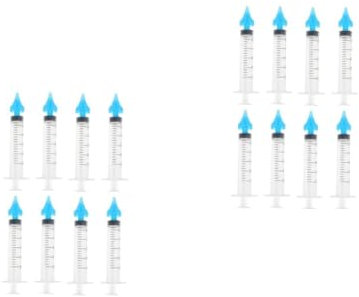 Ipetboom 8 Sätze ohrenreiniger ohrenschmalz entfernen ohrenschmalzentfernen ear cleaning ohrspülen ohrenreinigungsset Ohrenspritze aus Kunststoff Ohrspülspritze Ohrreinigungsgerät Plastik