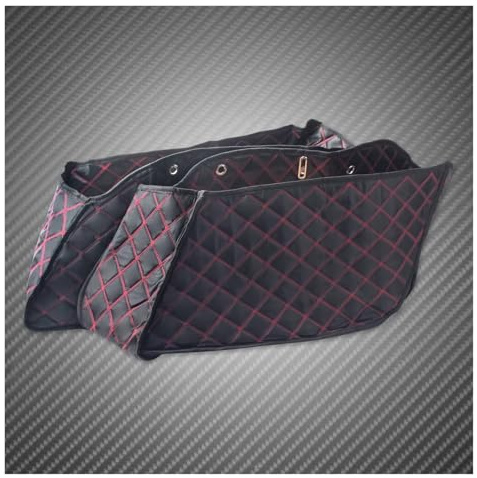 Motor Pannier Bag For Indian Chieftain Limited Dark Horse 2019-2023 Roadmaster Limited Elite Motorcycle Saddlebag Liner Insert Thread Extended Bags Motorbike Saddle Bags(Saddlebag Liners A)